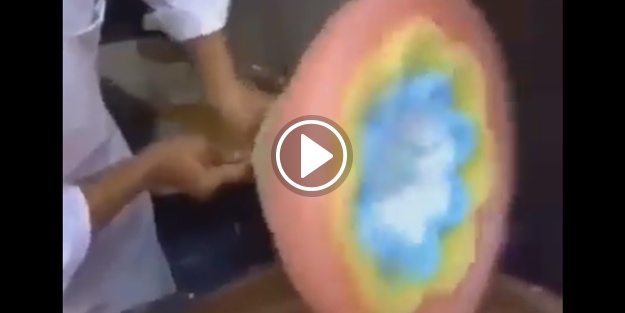 'Pamuk şeker' olayını başka boyuta taşıyan usta!