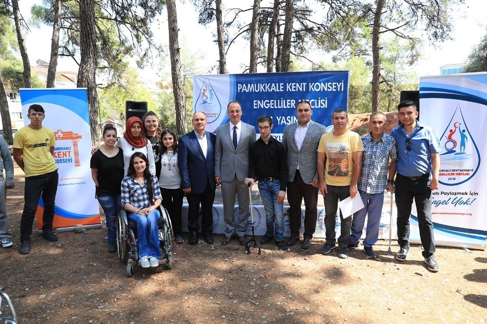 Pamukkale Belediyesi Kent Konseyi Engelliler Meclisi birinci yılını kutladı 