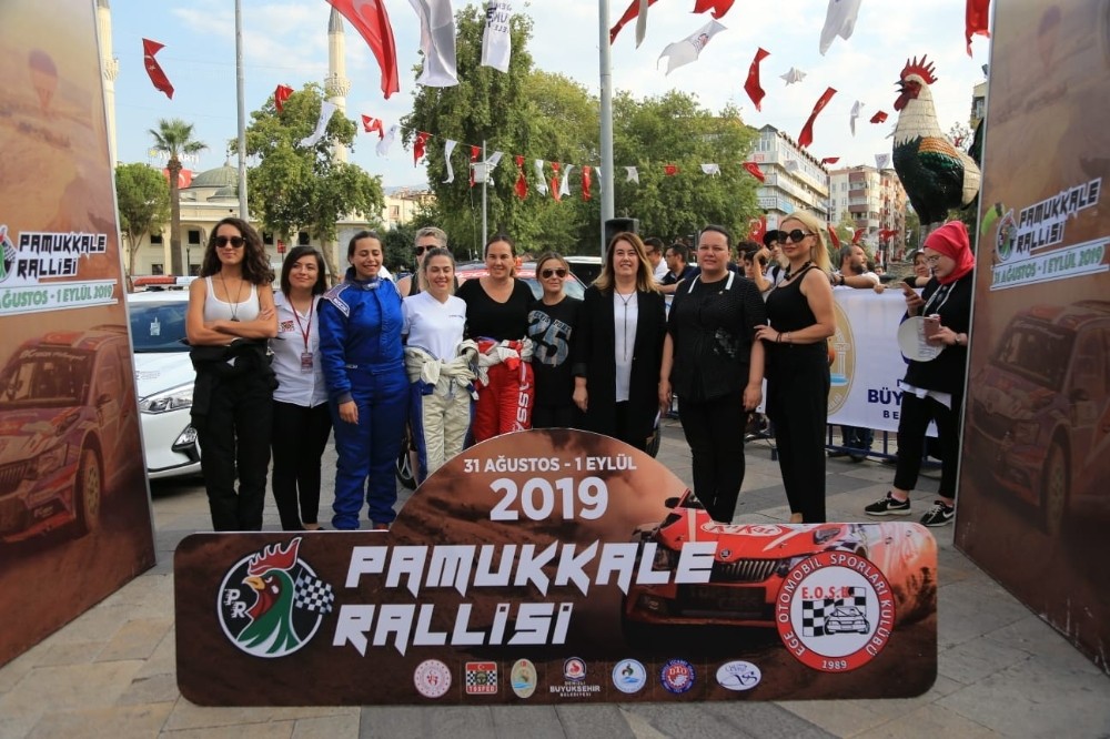 Pamukkale Rallisi’nde anlamlı mesaj 