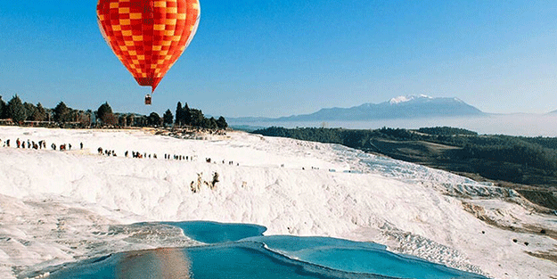 Pamukkale tehlike altında! Acil kodlu çağrı yapıldı