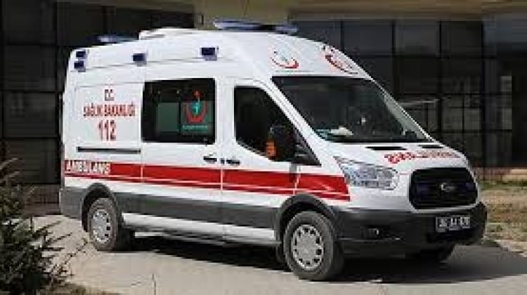 Pamukkale'de midibüs sürücüsü kalp krizi geçirince...