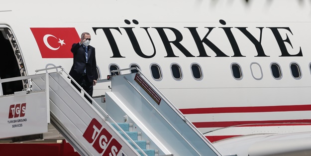 Pandemi sonrası Erdoğan'dan ilk yurt dışı ziyareti