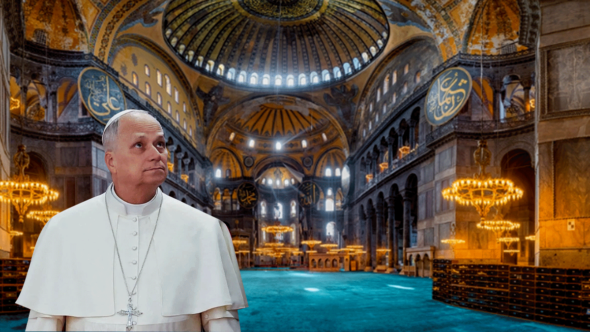 Papa 14. Leo önemli merkezleri ziyaret etti ama… Neden Ayasofya’ya uğramadı! Bu tercihin arkasında ne var? İşte nedeni…