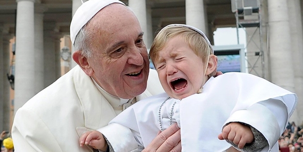 Papa eşcinsel sapkınlığa destek verdi