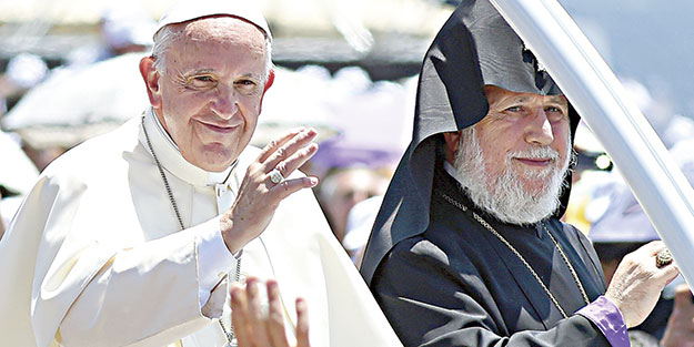 Papa’dan ASALA ağzı!