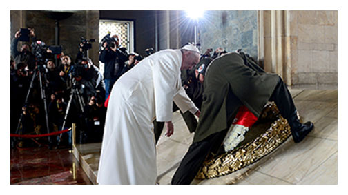 Papa’nın ilk ziyareti Anıtkabir’e