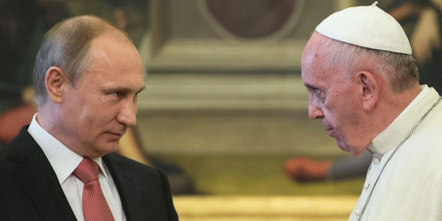Papa'nın 'Ukrayna' önerisine Rusya'dan cevap