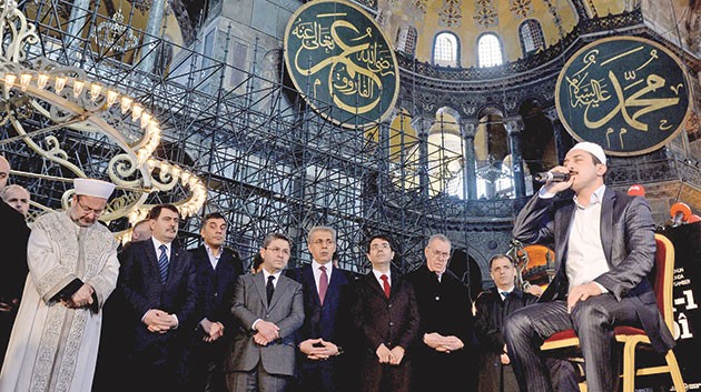 ‘Papa’ya en güzel cevap Ayasofya’yı ibadete açmak’