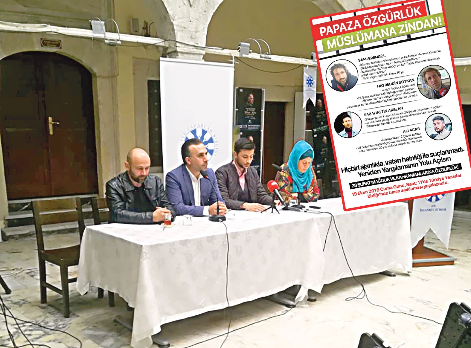 28 Şubat mağdurlarına özgürlük çağrısı