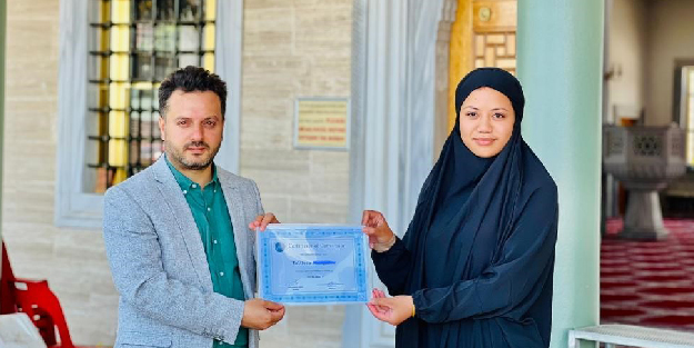 Papazın kızı İslam ile şereflendi Meryem adını aldı