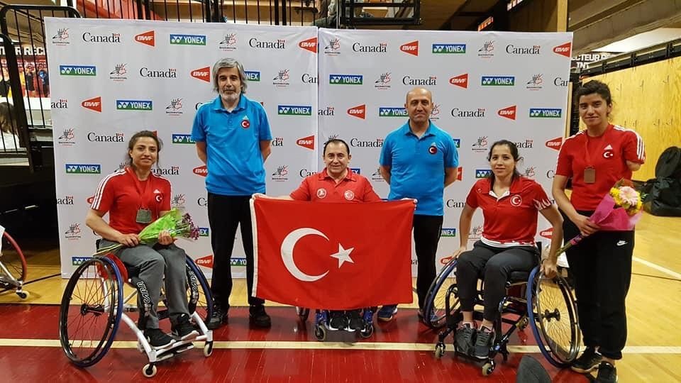 Para Badminton Milli Takımımız, Kanada’dan 4 madalya ile dönüyor 