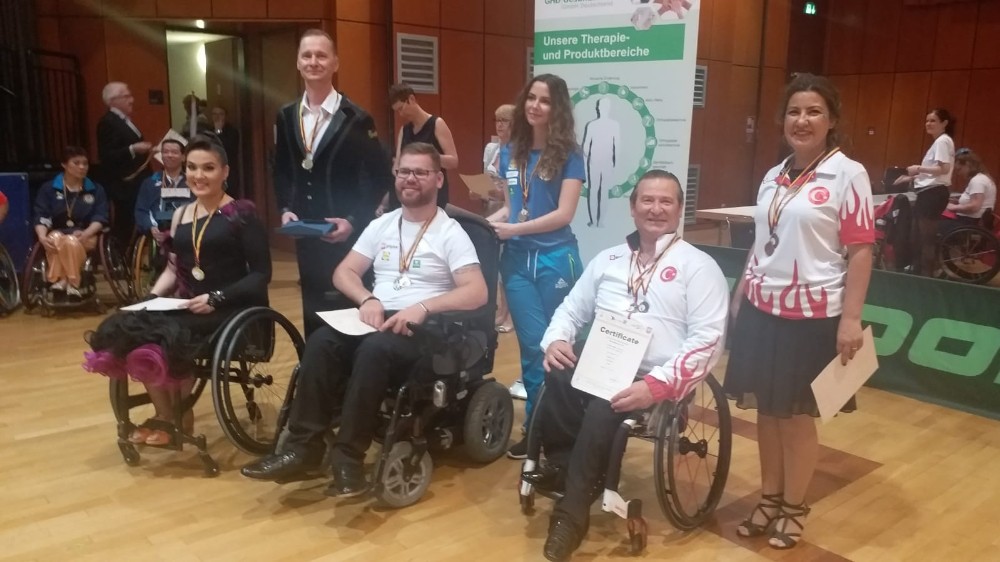Para Dans Milli Takımı Mainhatten Cup’ta 5 madalyaya imza attı 