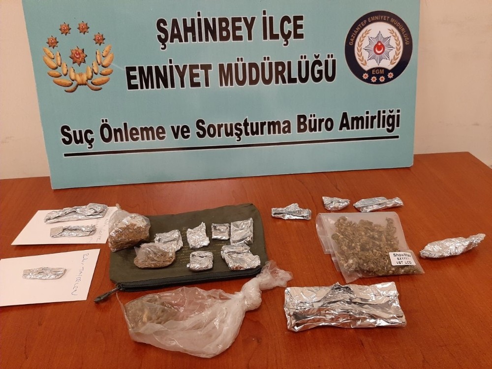 Para ve altın çalan şüpheli uyuşturucudan tutuklandı 