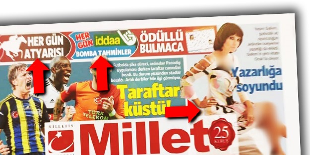 Paralel Cemaat'in yeni bahis ve magazin gazetesi çıkıyor