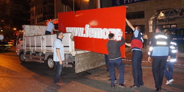 Paralel Dershane'nin tabelasının kaçak olduğu belgelendi