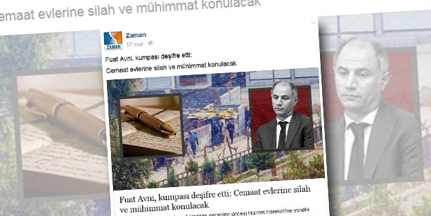 Paralel kumpasçı Zaman gazetesi kendi taktiğini yine devlete yıktı
