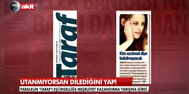 Paralel Yapı eşcinsellerin ‘Taraf’ında!