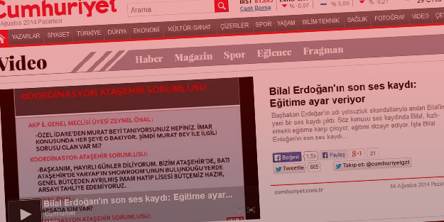 Paralel'in yeni tetikçisi Cumhuriyet, Bilal Erdoğan'ın ses kaydını yayınladı!