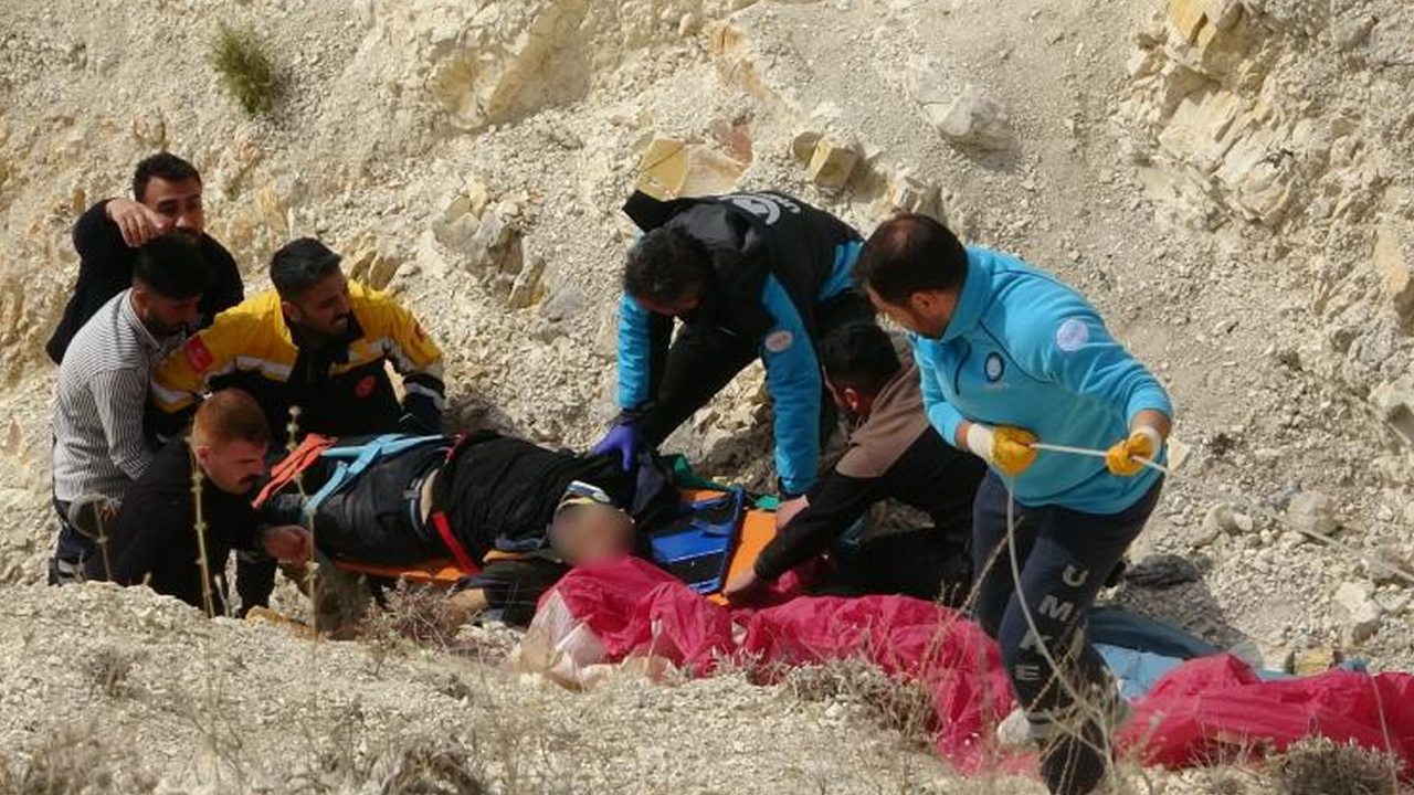 Paraşüt kazasında feci ölüm