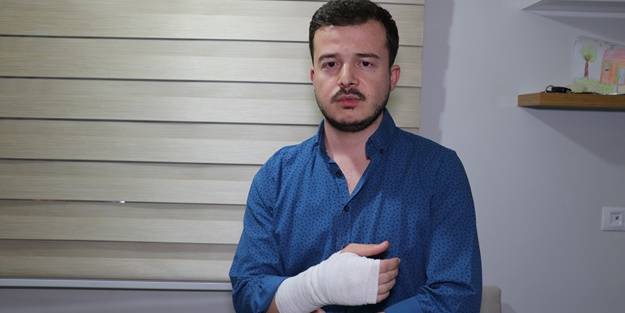 Parfüm satan kişi, doktoru darp etti