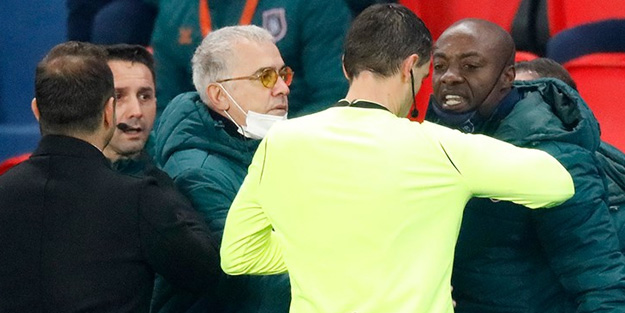 Paris Saint-Germain - Medipol Başakşehir maçındaki skandalla ilgili yeni karar!