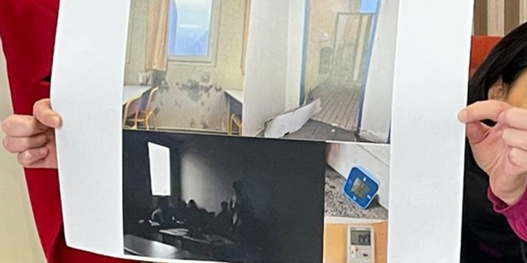 Paris'in varoşlarındaki bir lisede öğrenciler elektriksiz eğitim görüyor