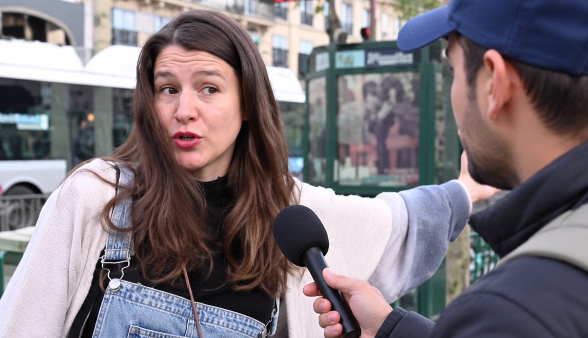 Paris’teki sokak röportajında dikkat çeken sözler: "Filistin’i İsrail’e bırakıyorsanız Amerika’yı da Kızılderililere bırakın"
