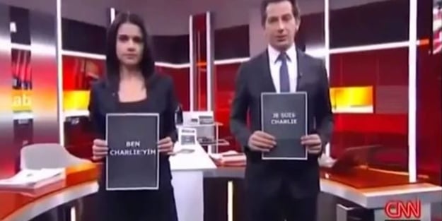 Paris'te ise terör İstanbul'da ise eylem!