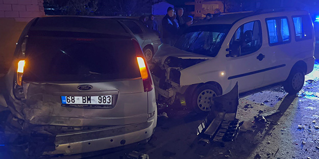 Park halindeki araca çarpan sürücü 2,76 promil alkollü çıktı!