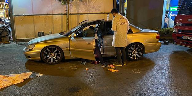 Park halindeki araca silahlı saldırı: 1 yaralı