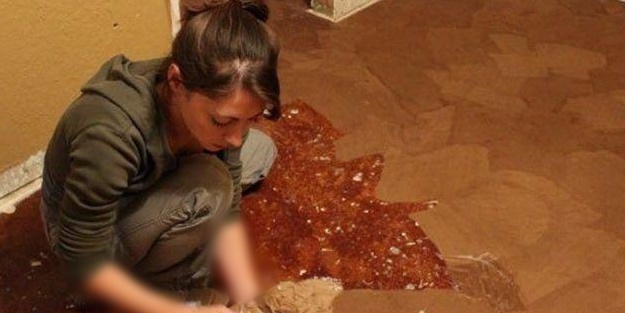 Parke kaplatmak yerine öyle bir şey yaptı ki!