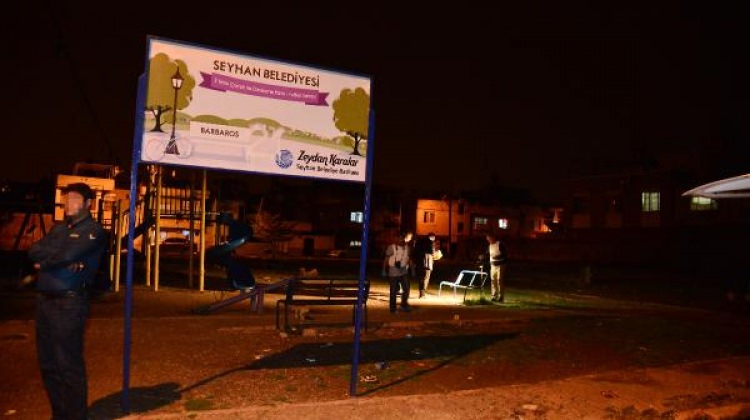 Parkta patlatılan ses bombası infiale sebep oldu