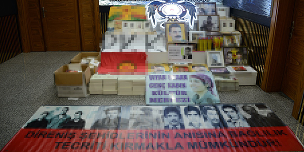 Parti binası değil terör yuvası! HDP binasından neler çıktı neler!