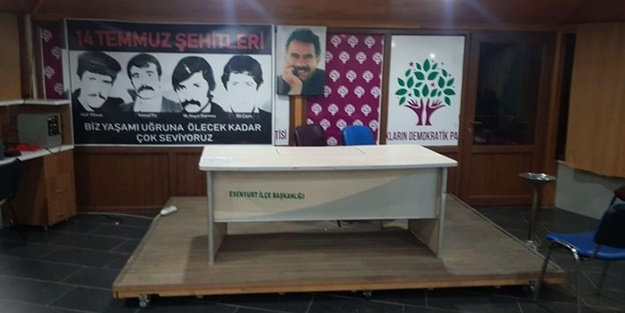 Parti binasını terör merkezine çeviren HDP'liler mahkemede böyle kıvırdı