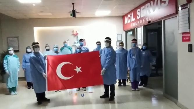Pasinler İbrahim Hakkı Devlet Hastanesinden anlamlı paylaşım 