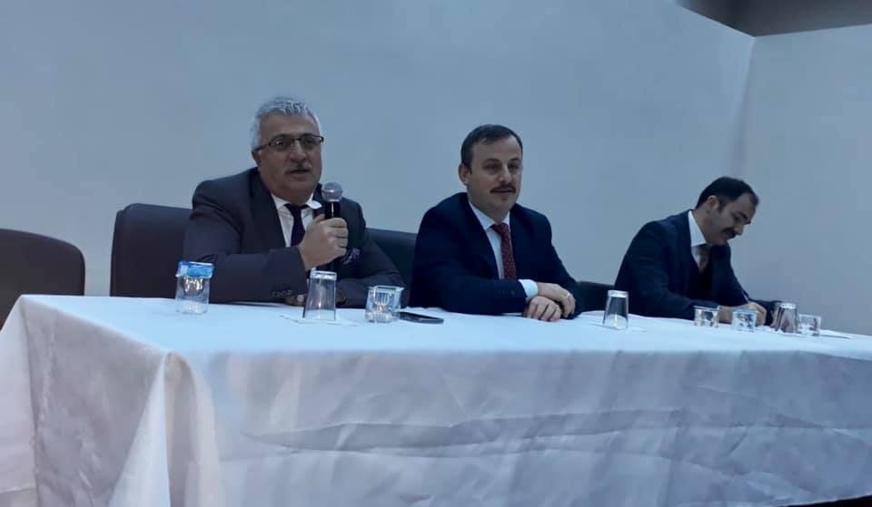 Pasinler’de deprem toplantısı yapıldı 