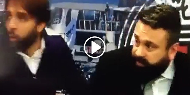 Patlama canlı yayında böyle hissedildi!