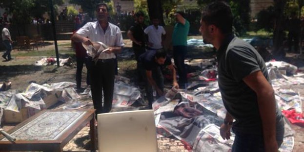 Patlama sonrası korkutan gelişme