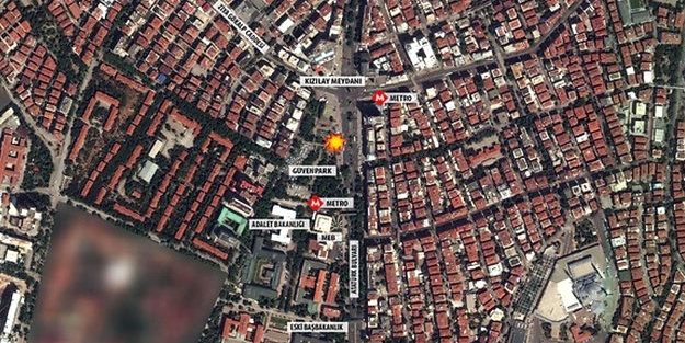 Patlamanın olduğu yerde 17 sır görüşme!