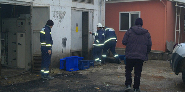 Patlayan trafo vatandaşı sokağa döktü