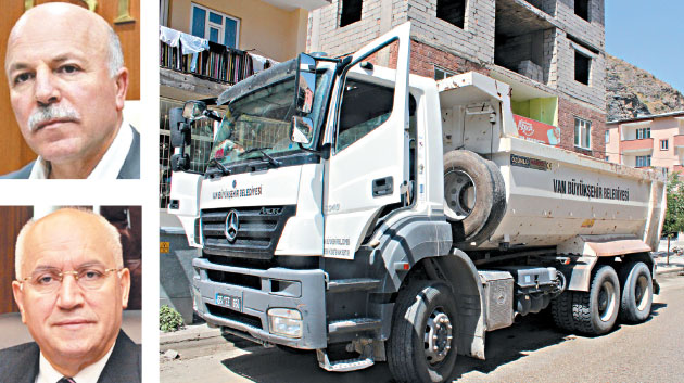 Patlayıcı taşıyan Van Belediyesi’ne tepki