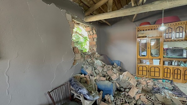 Patpat evin içine böyle girdi