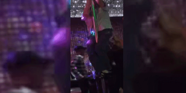 Pavyoncuların skandalı ortaya çıktı! Tepki çeken görüntü