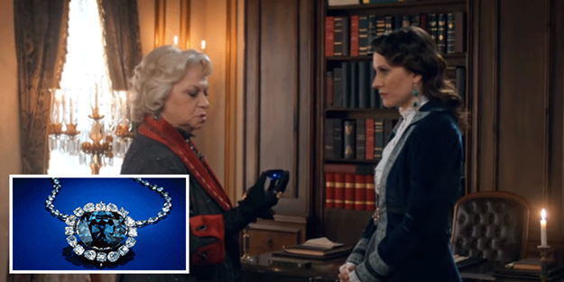 Payitaht Abdülhamid dizisindeki Mavi Elmas'ın gizemli sırrı!