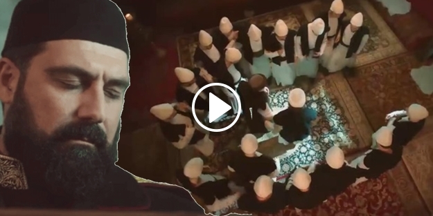 Payitaht Abdülhamid'de zikir sahnesi