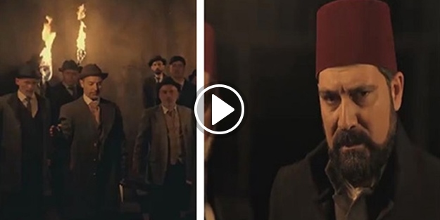 Payitaht Abdülhamid'de geceye damga vuran sahne