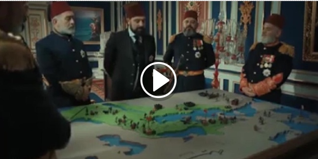 Payitaht Abdülhamid'de geceye damga vuran sahne