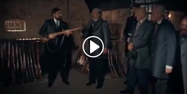 Payitaht Abdülhamid'de nefes kesen sahne