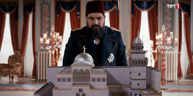 Payitaht Abdülhamid'de tüyleri diken diken eden Mescid-i Aksa sahnesi