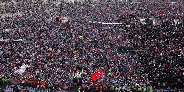Pazar günü Kudüs için herkes Yenikapı'ya